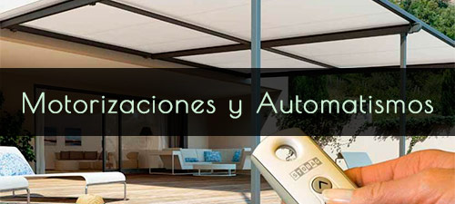 Motorizaciones y automatismos para toldos en Valdemoro.